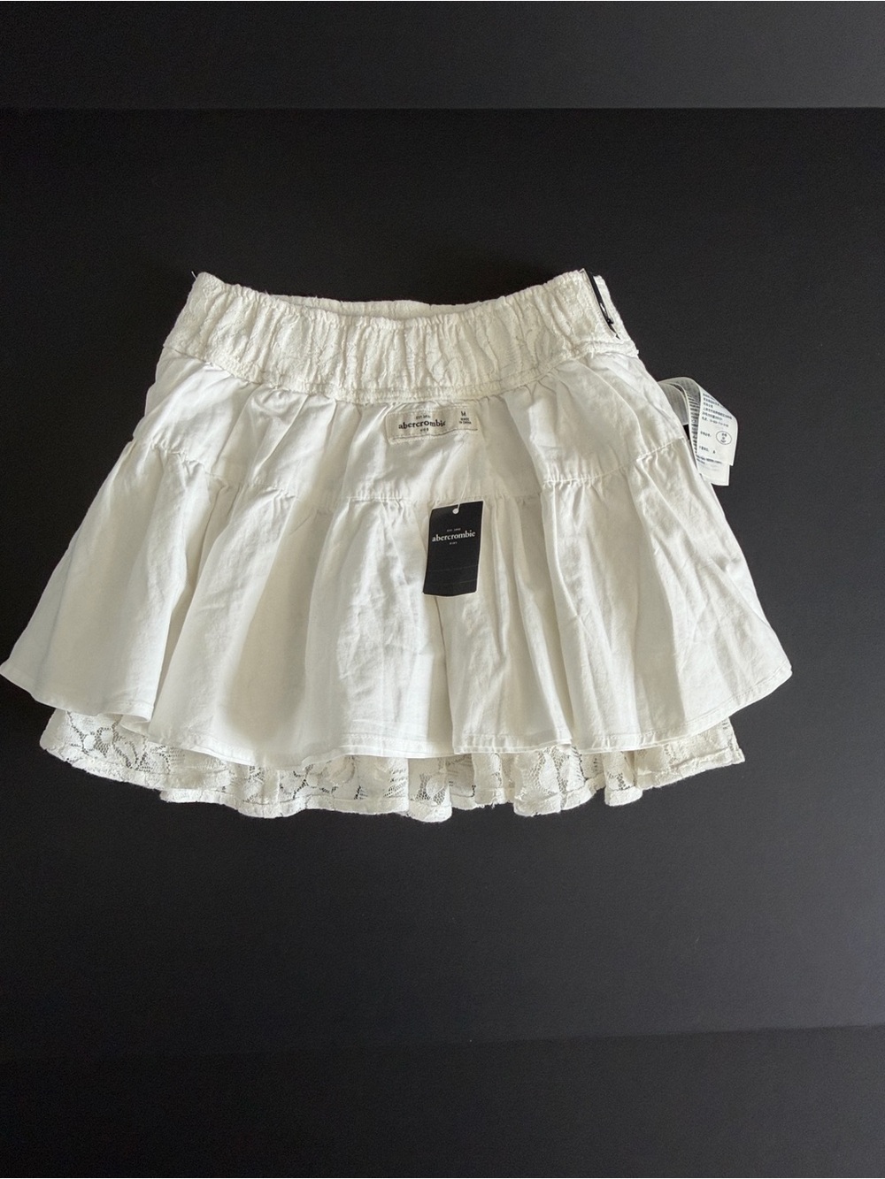 Abercrombie & Fitch Bond-White Lace Circle Skirt - Picture 2 of 11